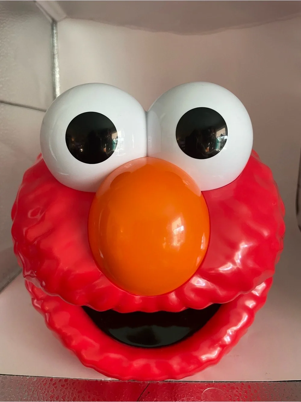 Elmo Sesame Street Trick Or Treat Bucket Durable Plastic Halloween